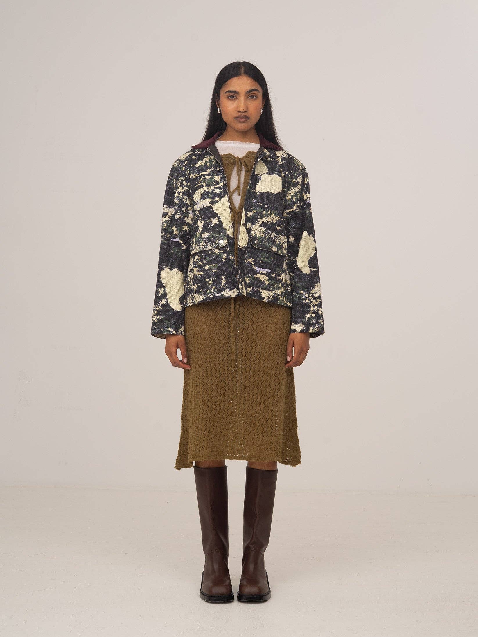 CARMEN SAYS - Wholesale Jacket - Women's - Chaqueta con estampado de pájaros Carolina6