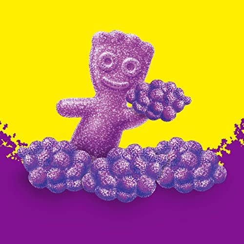 Shop The King - Wholesale Gummy - Sour Patch Kids Grape Peg Bag 8 oz Single Bag4