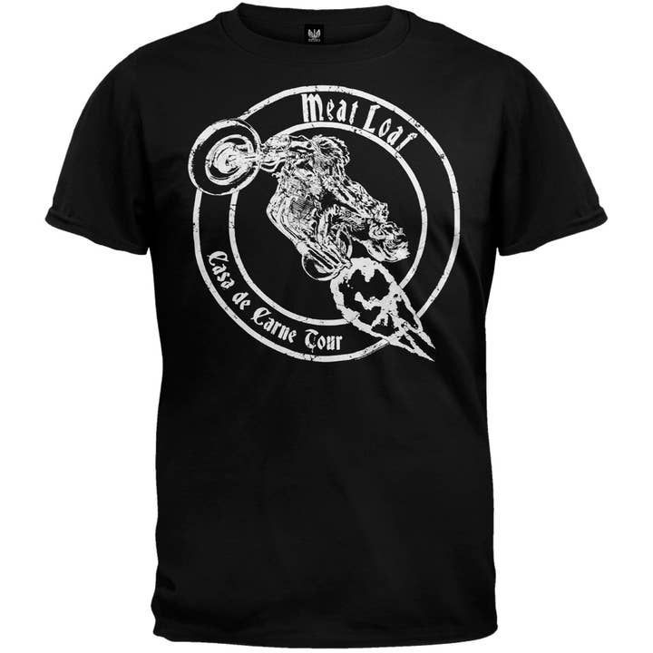 Meat Loaf - Casa De Carne Tour Heren Premium Zacht T-shirt voor wholesale door Official Store