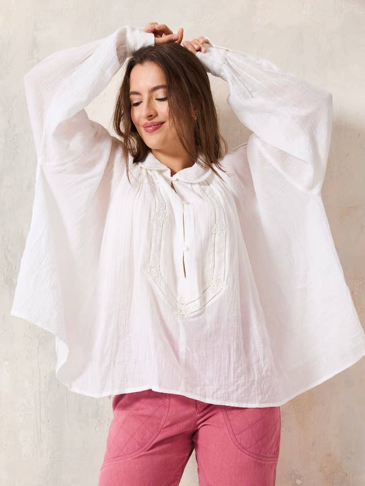 Camisa NOÉMIE por atacado de CHICOSOLEIL