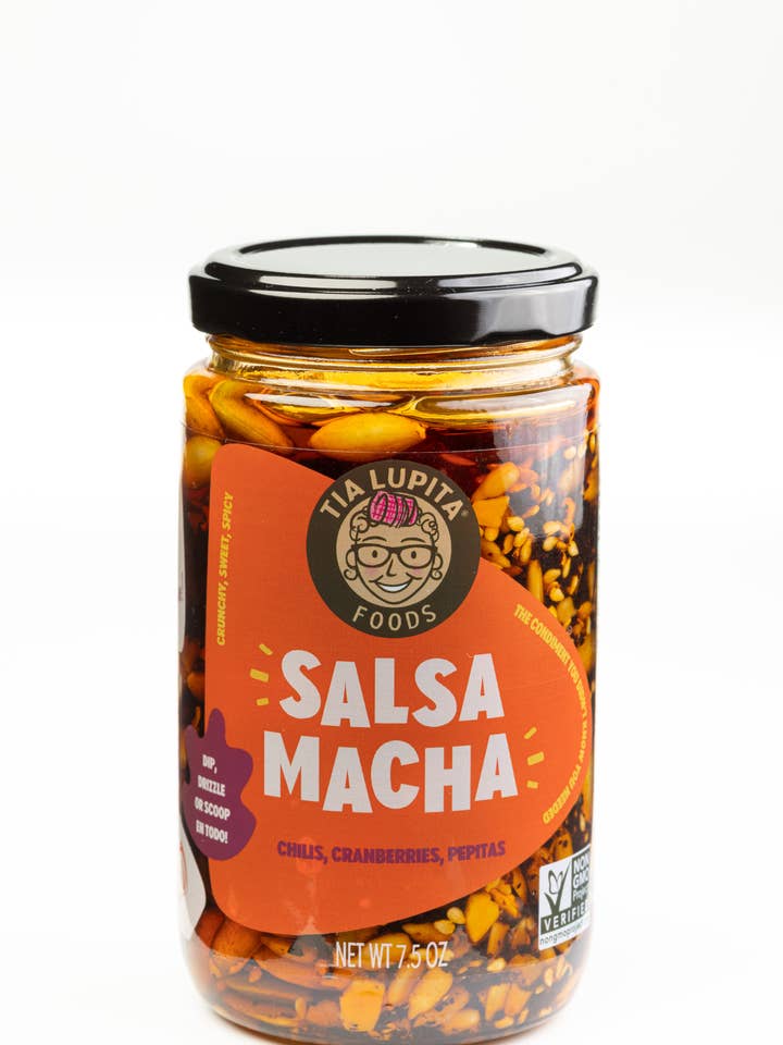 Salsa Macha - Cranberry and Chile Morita for wholesale by Tia Lupita® Foods