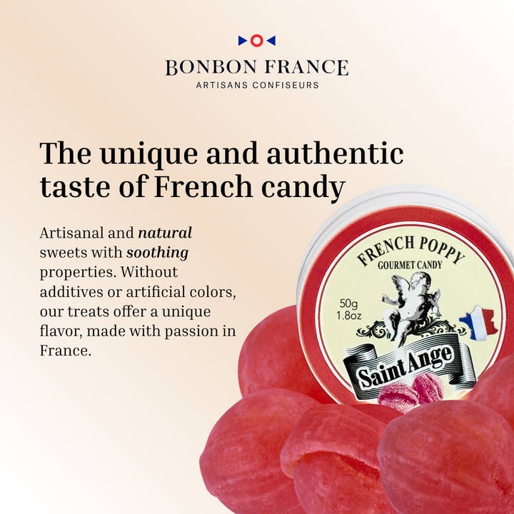 Bonbon-France - Wholesale Hard Candy - Saint-Angelo Poppy1