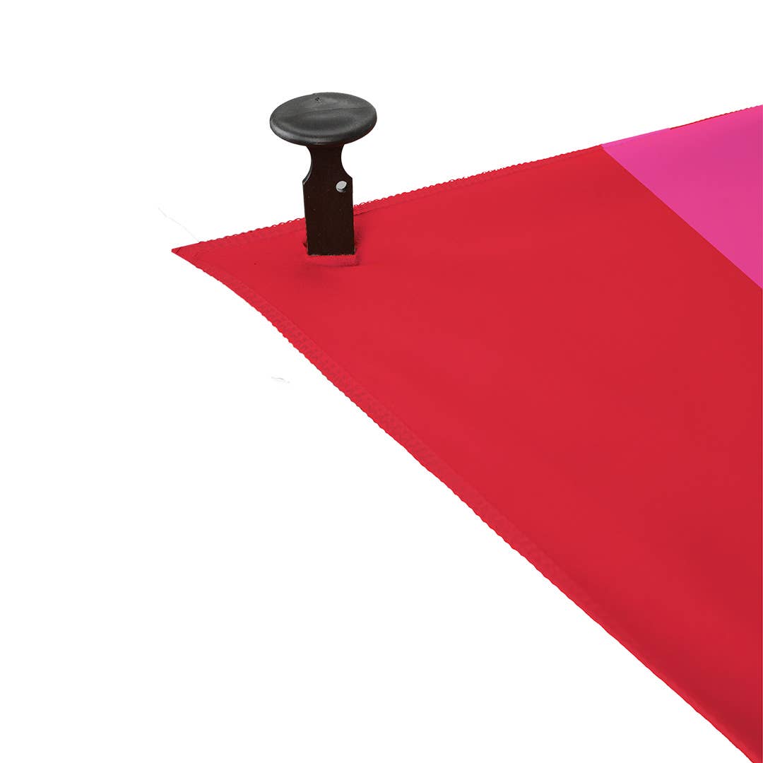 Fisura - Wholesale Beach Towel - Beach towel "better late than ugly" pink and red4