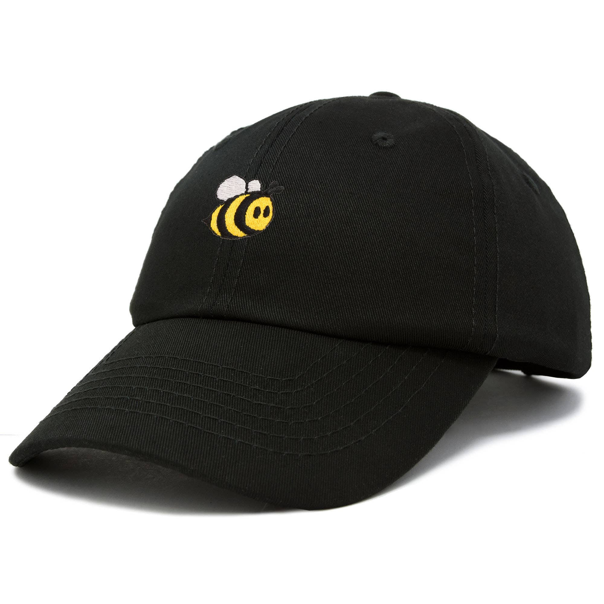 Dalix - Wholesale Baseball Cap - Unisex - DALIX Bumble Bee Baseball Cap Dad Hat Embroider Womens Girls91