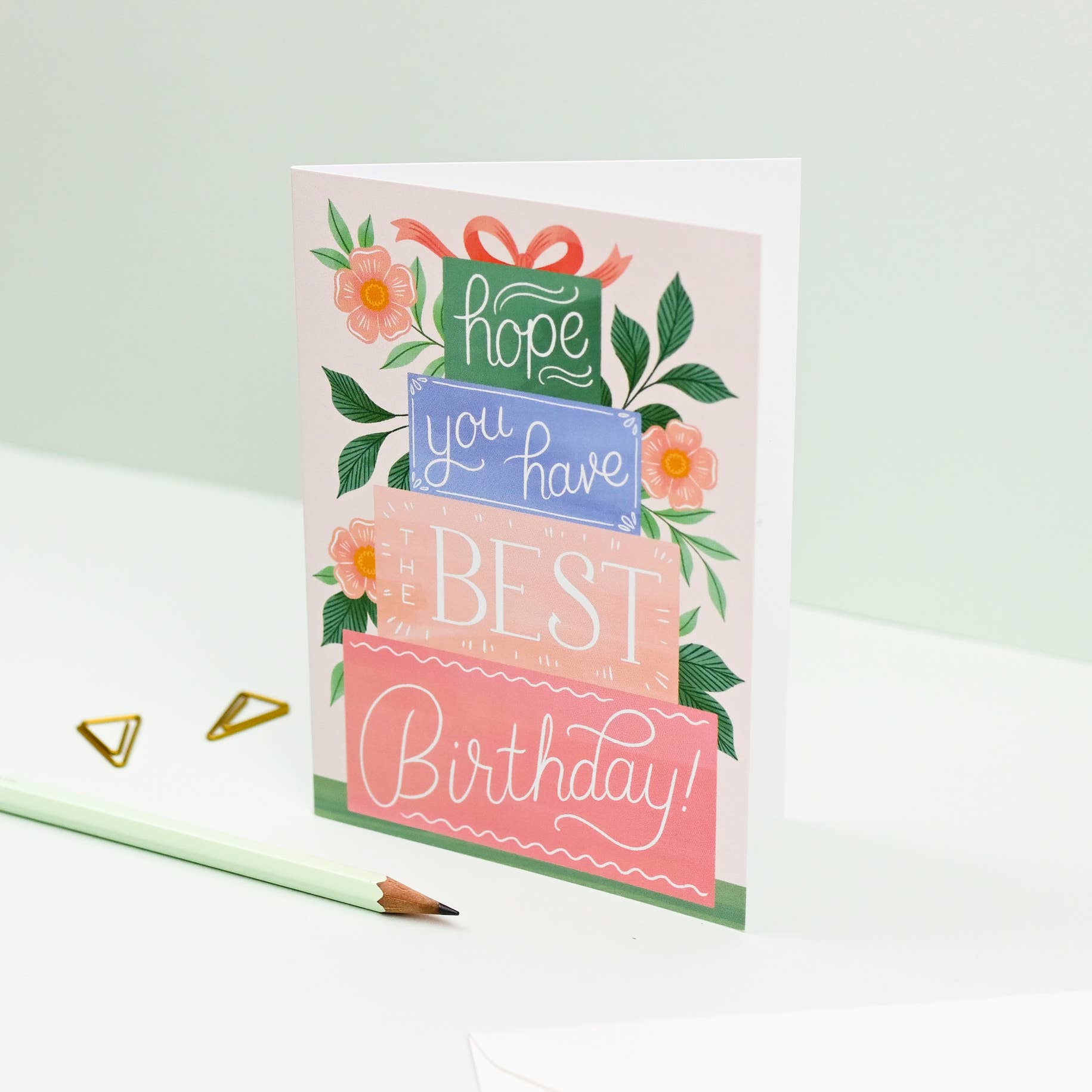 Ricicle Cards - Wholesale Birthday Card - Birthday Card – Presents Pastel Female Design1