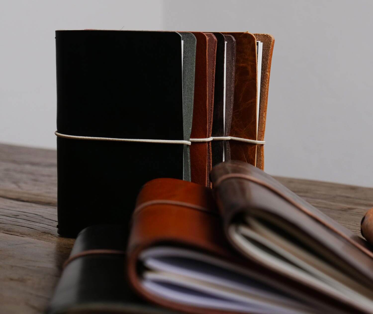 MoinDori Hamburg – wholesale Anteckningsbok – Resenärer anteckningsbok ”SlimLine” - FIELDNOTES - vintage brun0