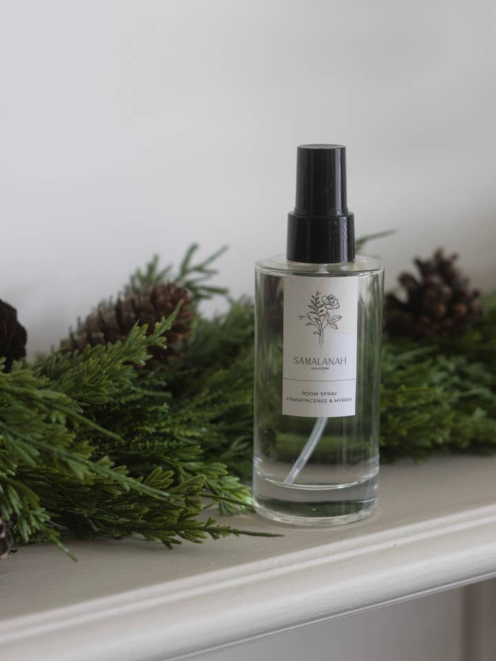Frankincense & Myrrh Room Spray for wholesale by Samalanah Collection