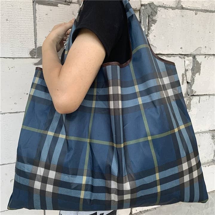 FurDecoration - Wholesale Grocery/Shopping Bag - Foldable Portable Reusable Shopping Bag With Floral Print9