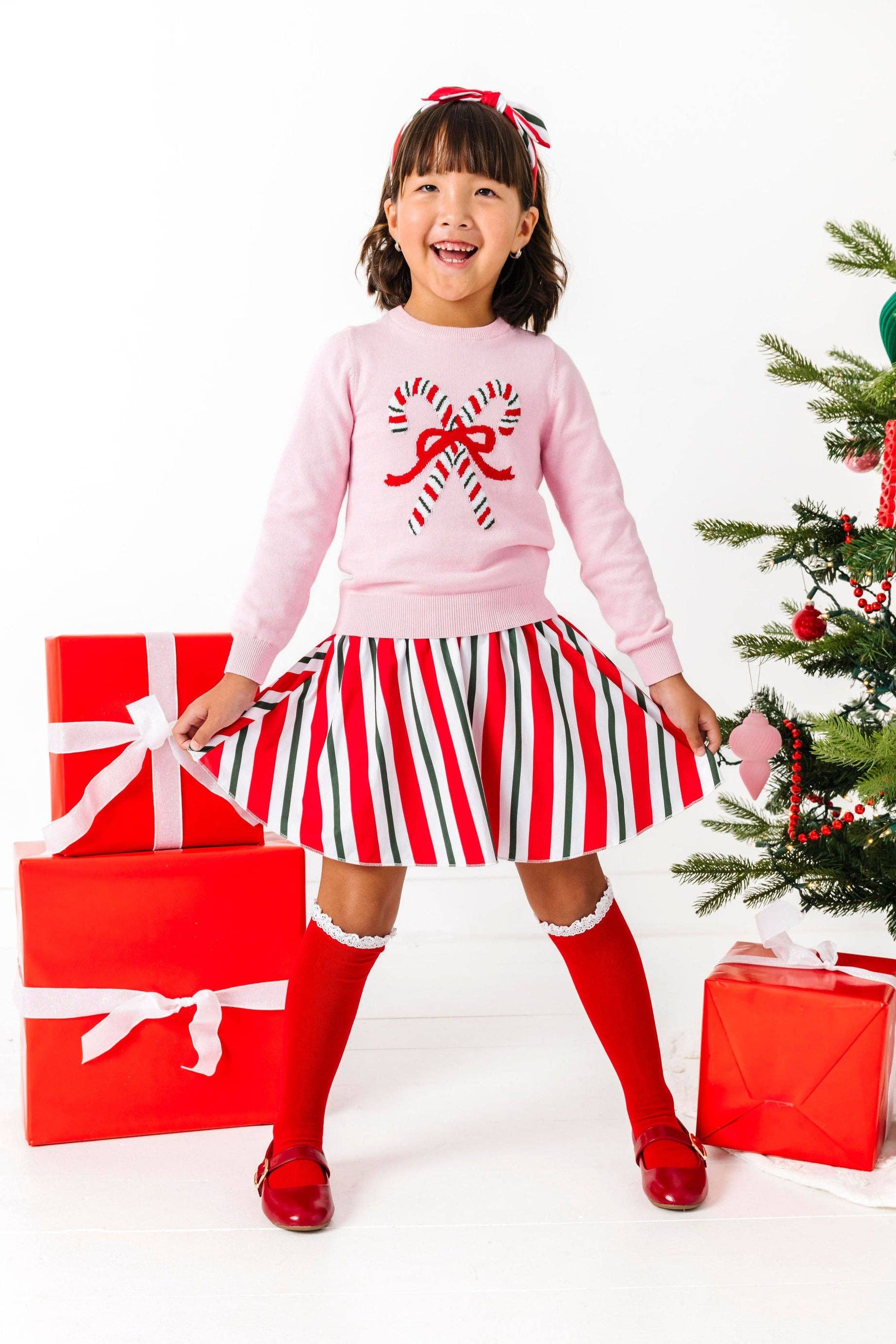 Little Stocking Co. - Vendita all'ingrosso Calzini - Bambini e neonati - Calze alte al ginocchio con parte superiore in pizzo3