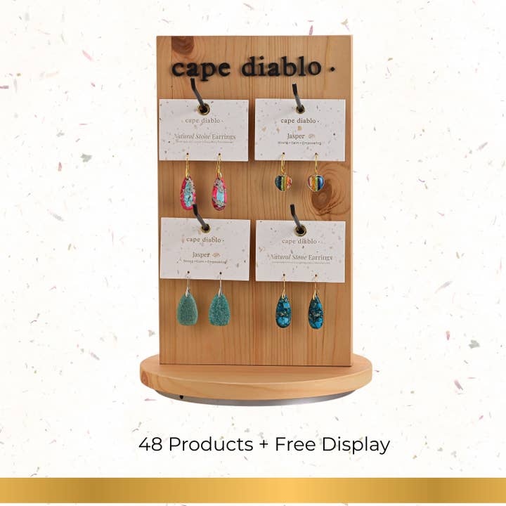 Gamme de boucles d'oreilles #1 pour la vente par Cape Diablo