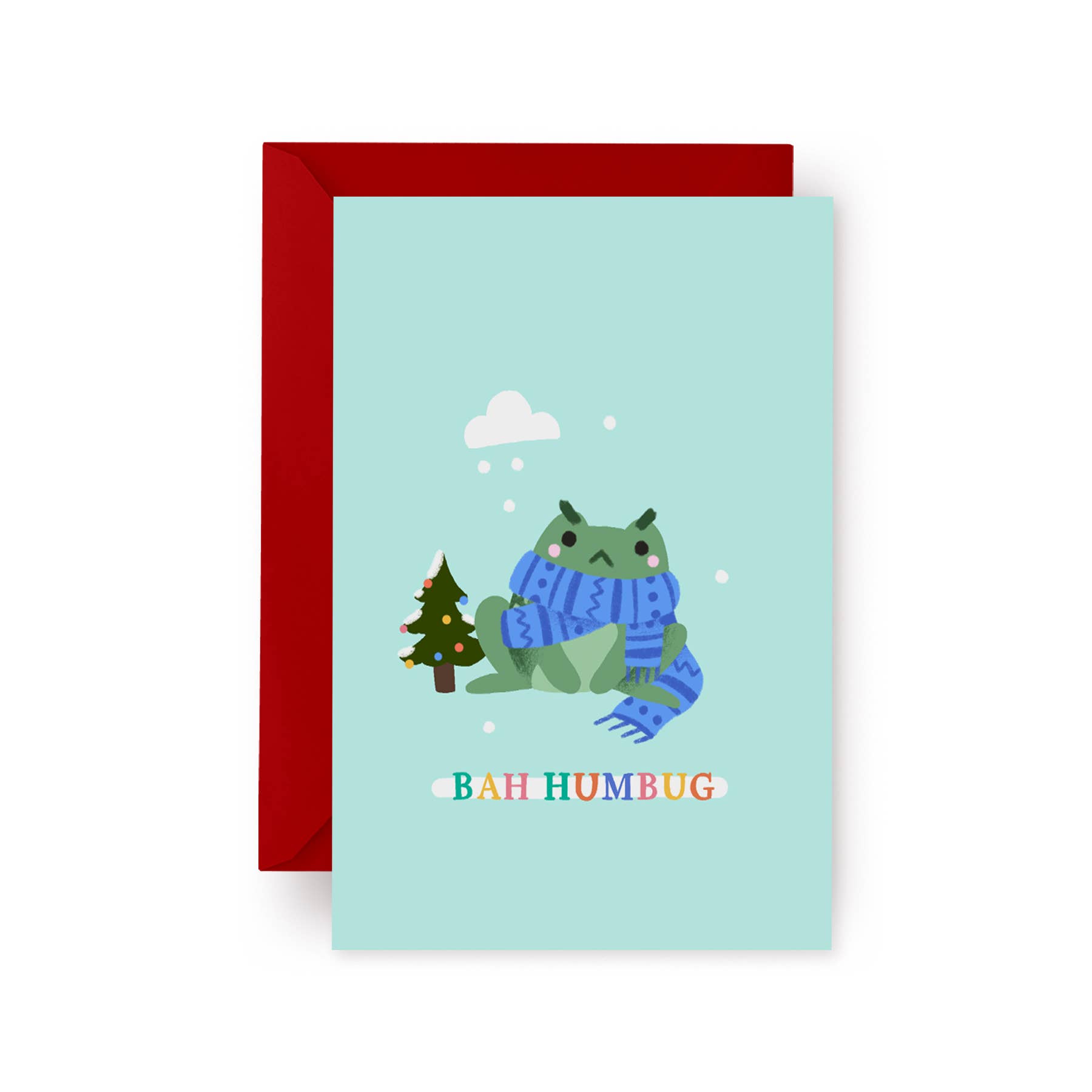 Hux Loves Honey - Wholesale Christmas Card - Bah Humbug