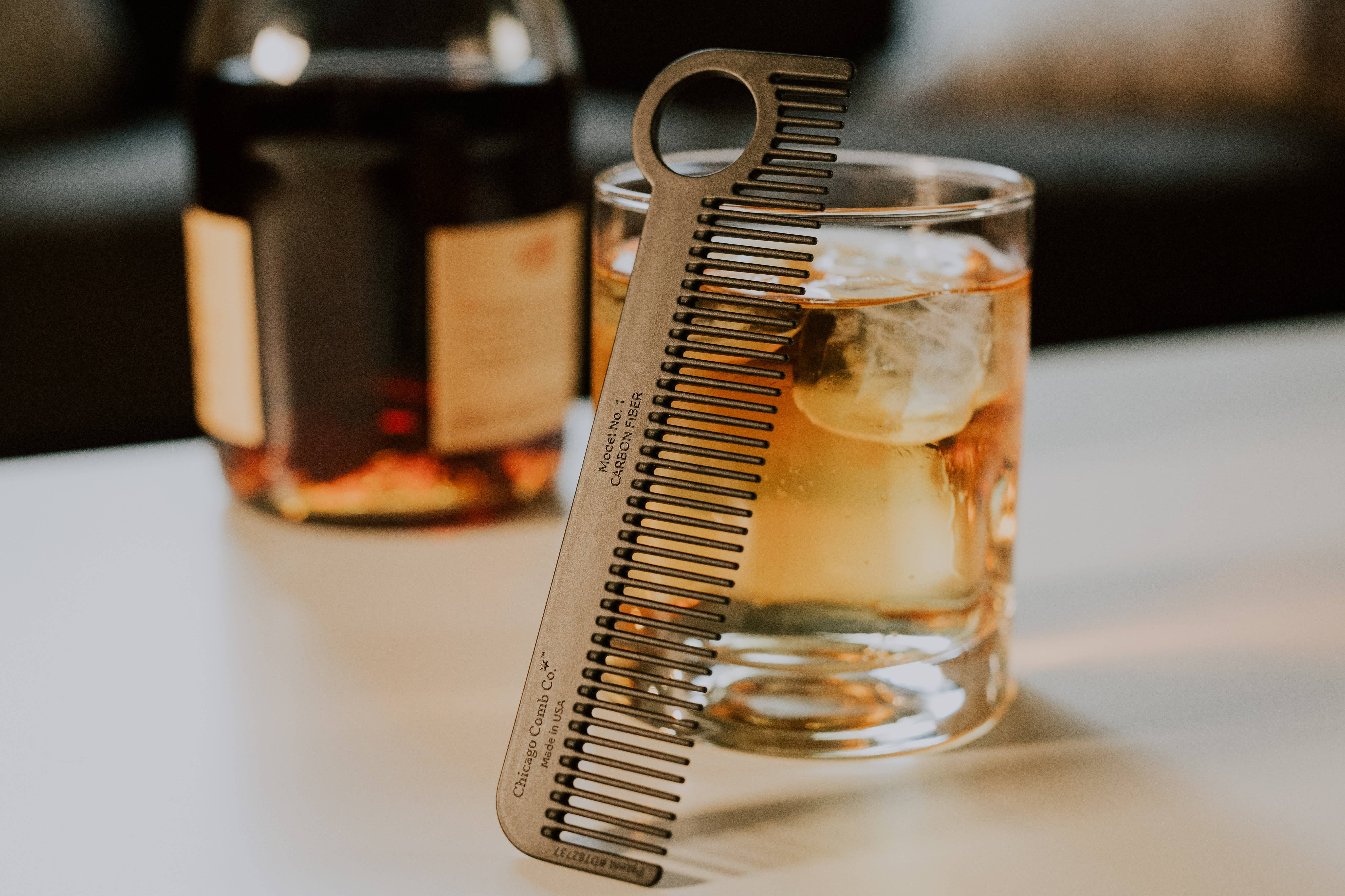 Chicago Comb Co. – wholesale Hair brush/comb – Model No. 1 Carbon Fiber Comb8