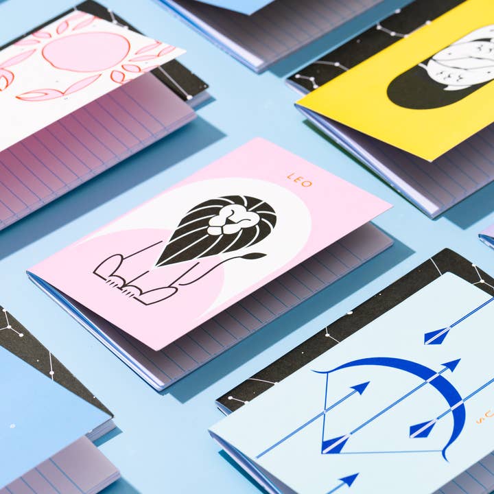 Mock Up Designs – wholesale Anteckningsbok – Vågen Notebook Set | Zodiaken | Stjärnbild