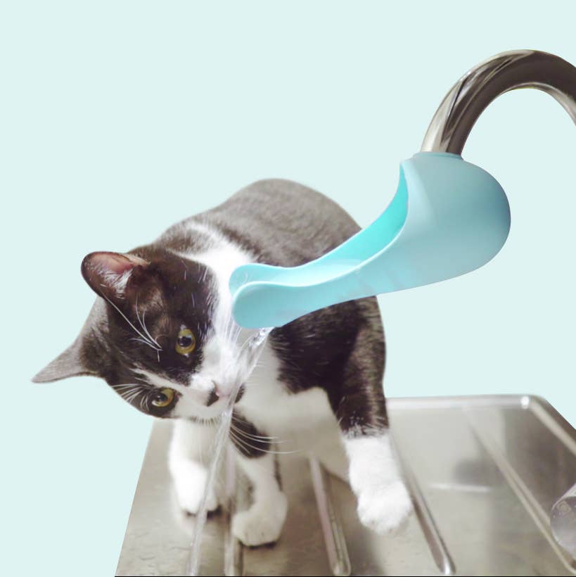 United Pets - Vente Gamelle – chat et chien - Robinet universel en silicone pour chats7