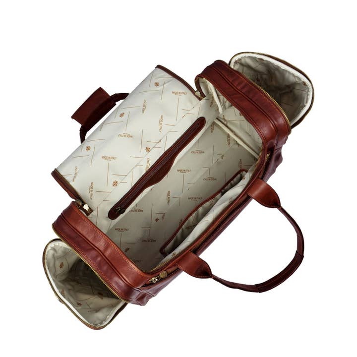 Time Resistance - Wholesale Weekender Bag - Men's - Large Italian Leather Duffel Bag - The Hitchhikers Guide to the Galaxy7