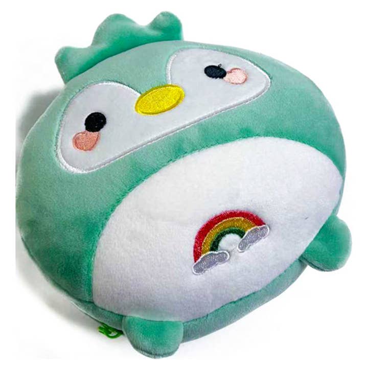 PENGUIN 2 IN 1 TRAVEL PILLOW WITH SLEEP MASK, LVGF 147 for wholesale by JOIA ACCESSORIES