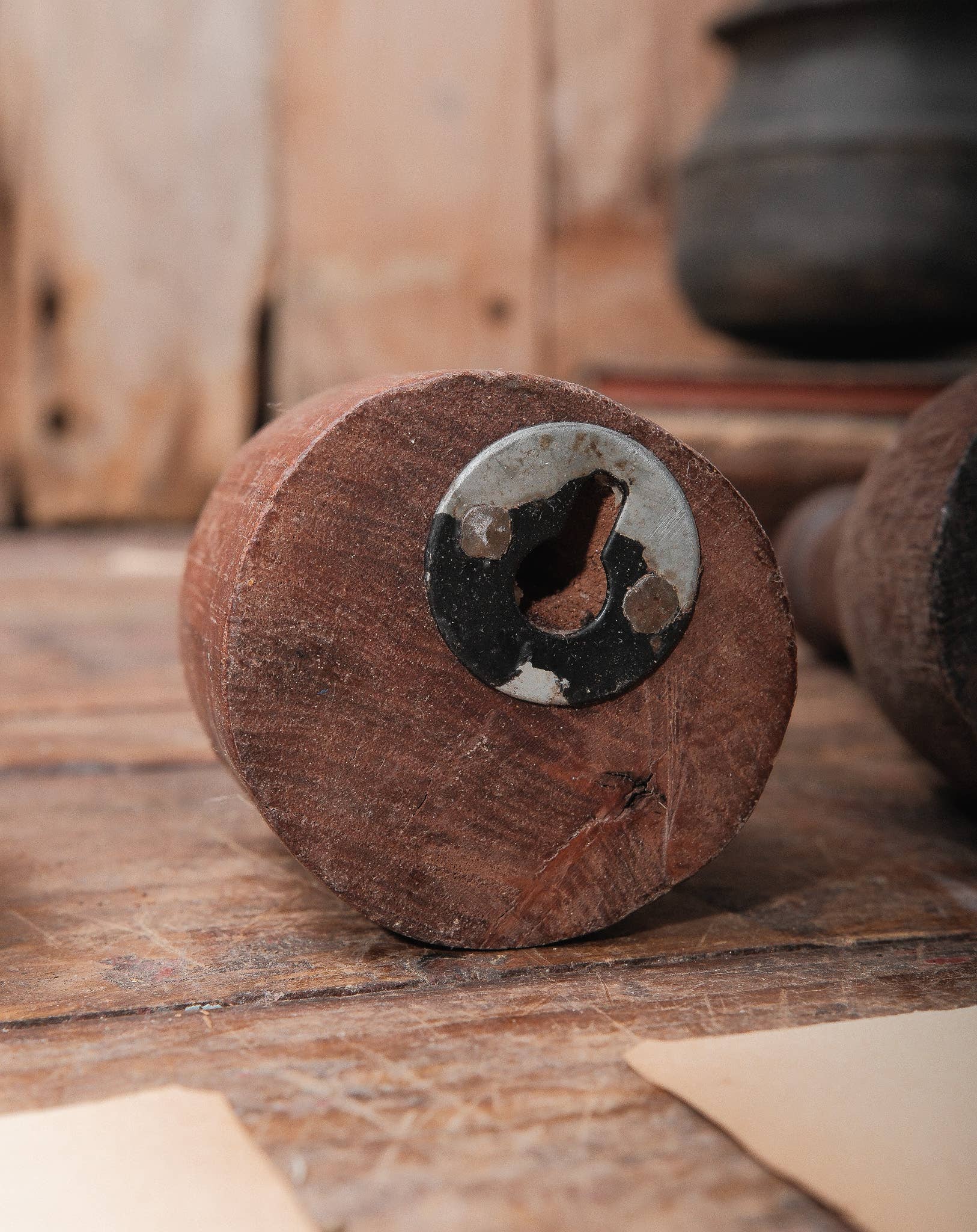 Golden Oldies Antiques - Wholesale Wall Hook - Wooden Spool Wall Hook4