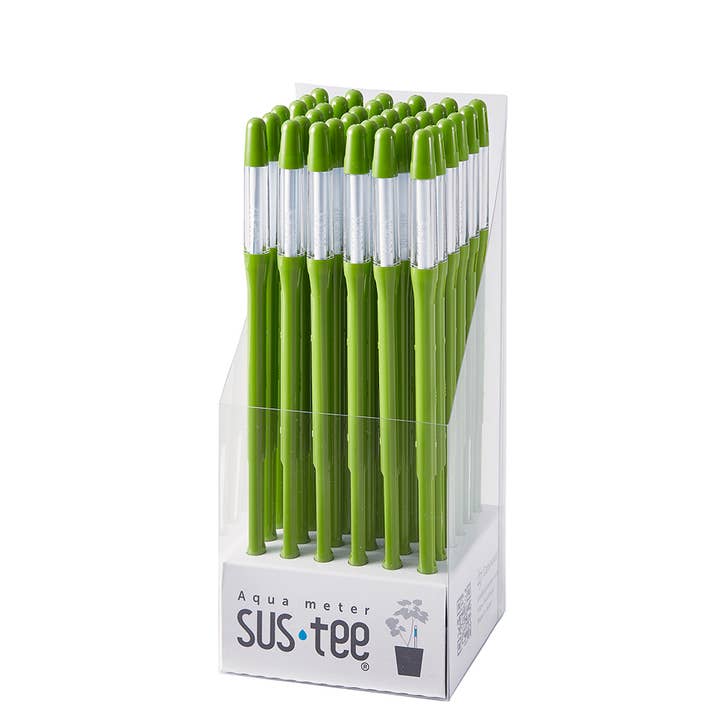 SUStee U.S. & Canada IPPINKA - Wholesale Garden Tool - Sustee Soil Moisture Meter - Set of 36 (Green, Medium)0
