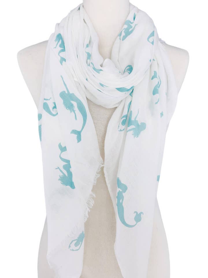 JC021265 Zeemeerminsjaal voor wholesale door JC Sunny Fashion