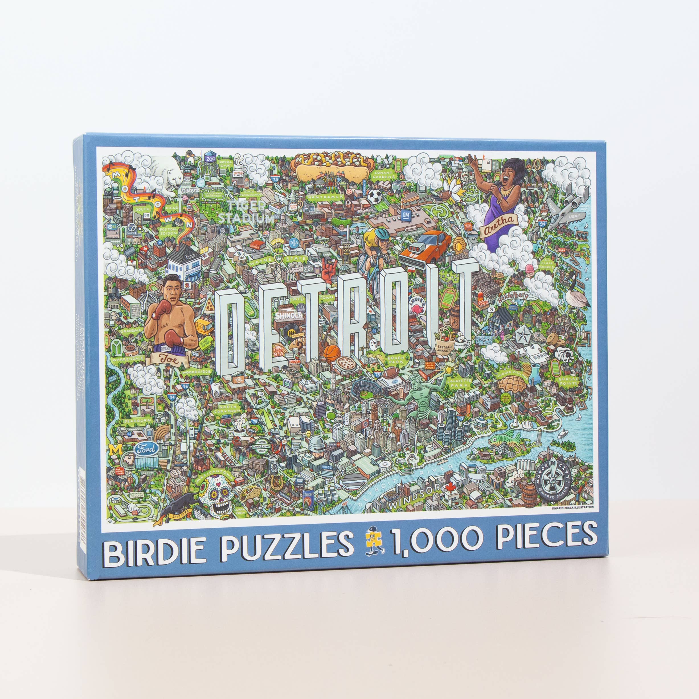 Birdie Puzzles - Wholesale Puzzel - Volwassene - Detroit | Puzzel van 1000 stukjes2
