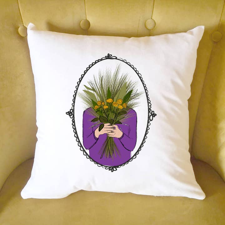 October Birth Flower Cushion for wholesale by Afewhometruths