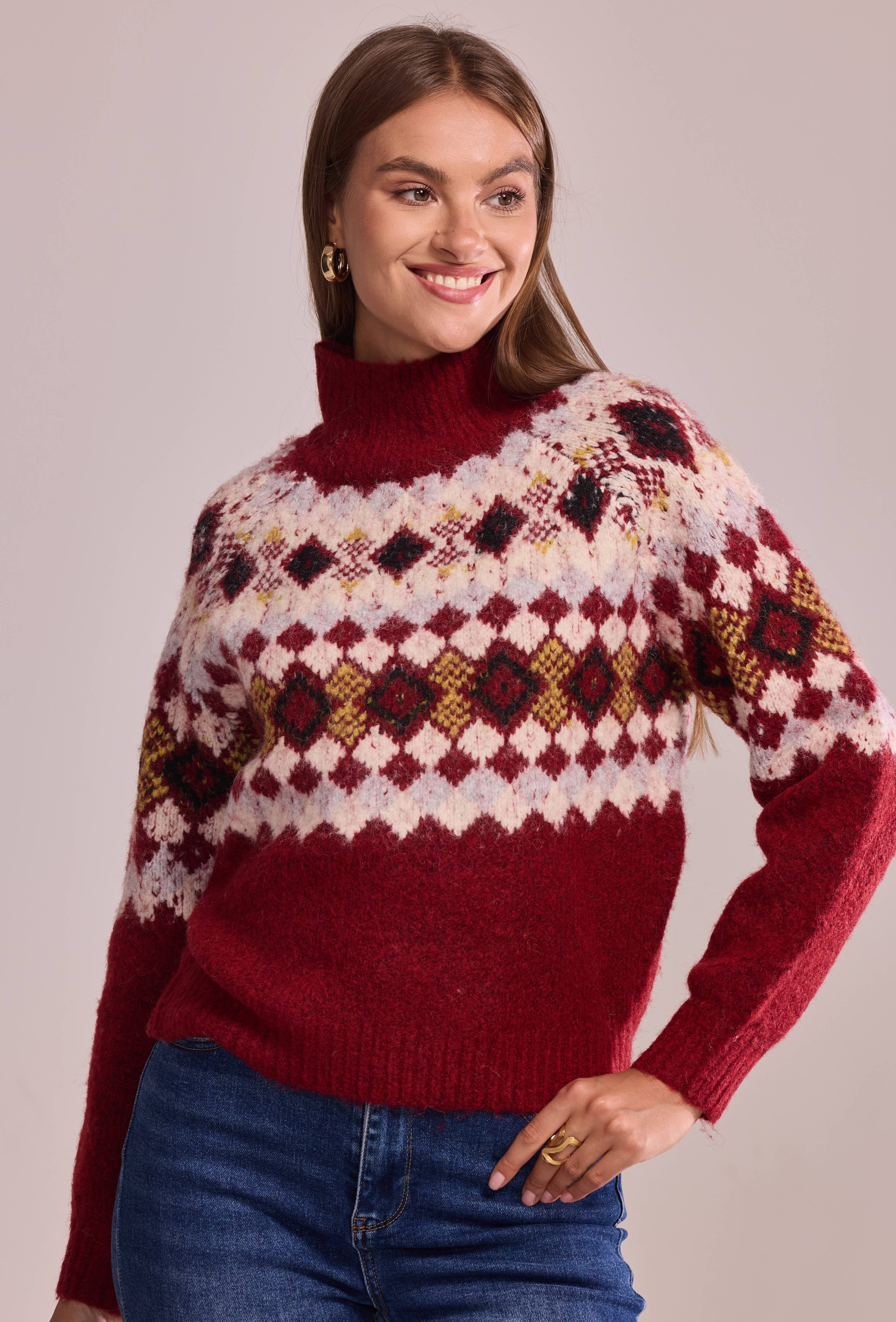 Cherry Paris - Wholesale Knit Sweater - Women's - Pull Yaelle - IH2563411