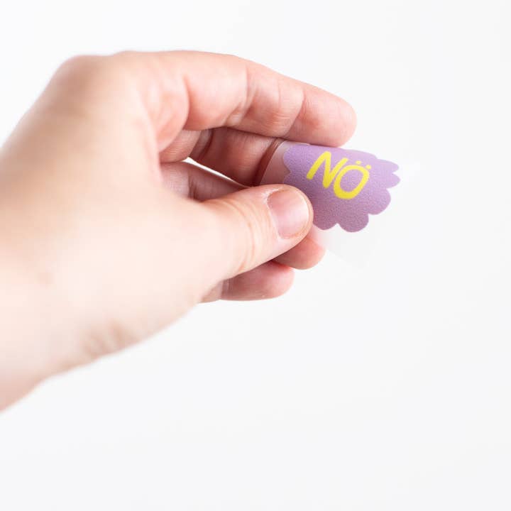 Halfbird - Vendita all'ingrosso Adesivo - Trasferibile da stirare senza bordi « No, just no »2