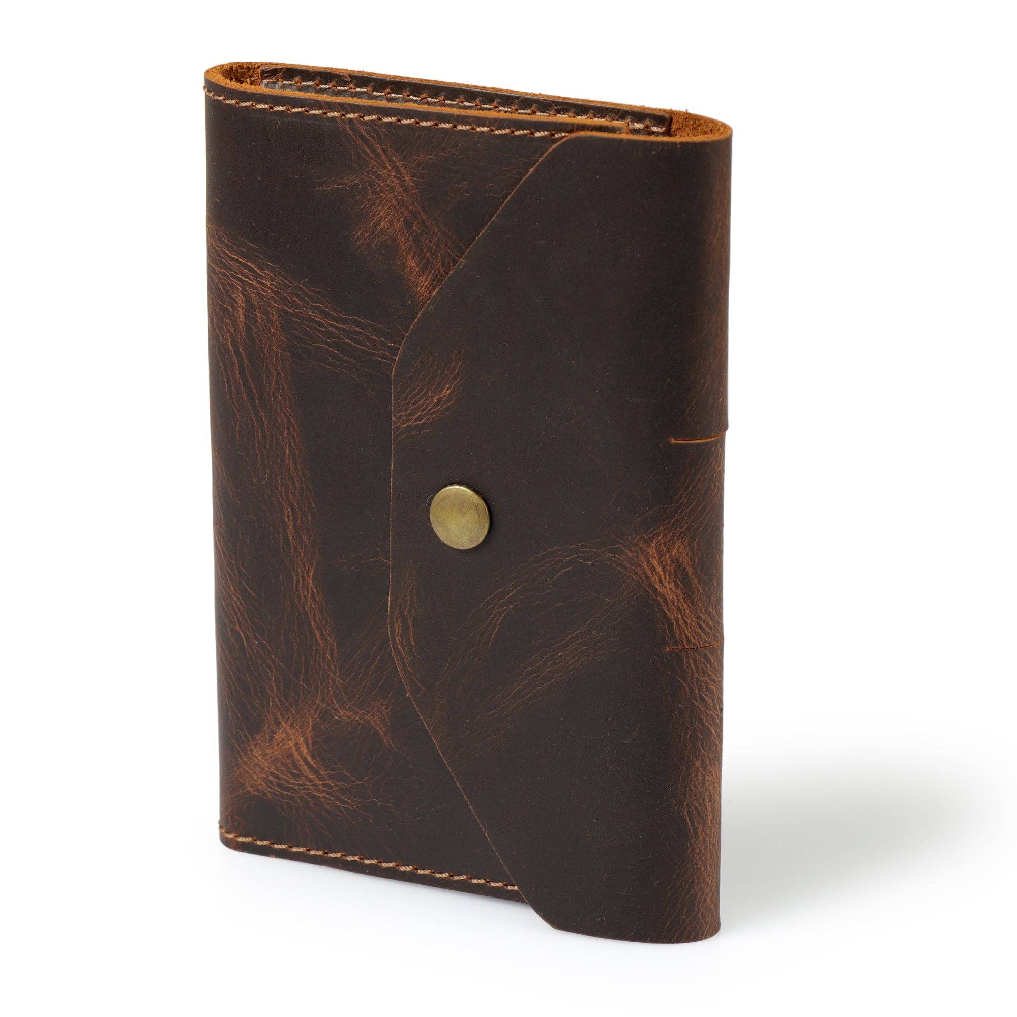 Londo - Wholesale Journal Cover - Londo Personalized Top Grain Leather Portfolio with Notepad (Snap Closure & Lock)18