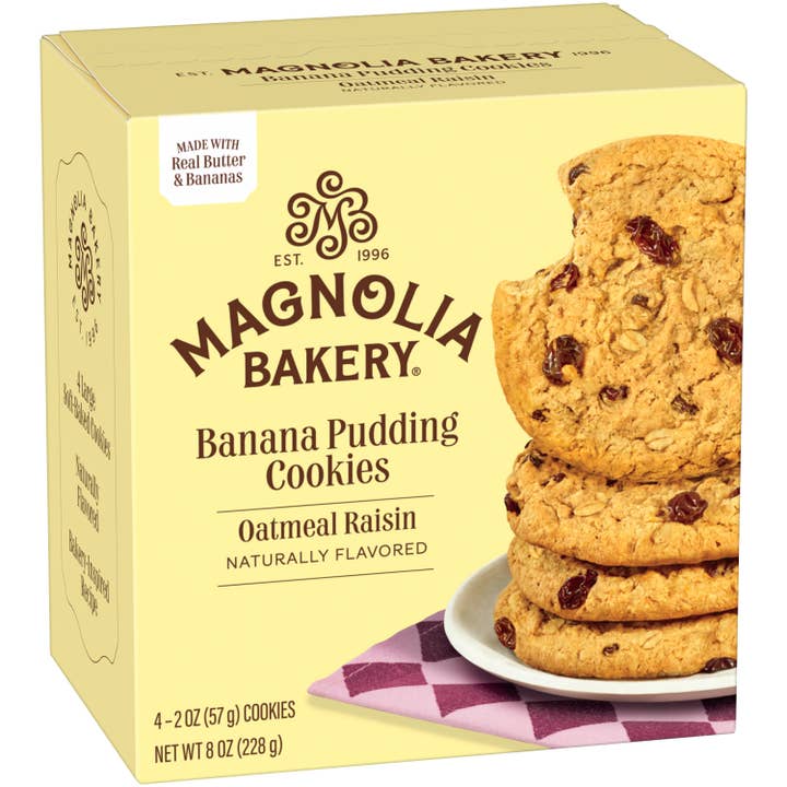 Banana Pudding Cookies - Oatmeal Raisin for wholesale by Magnolia Bakery