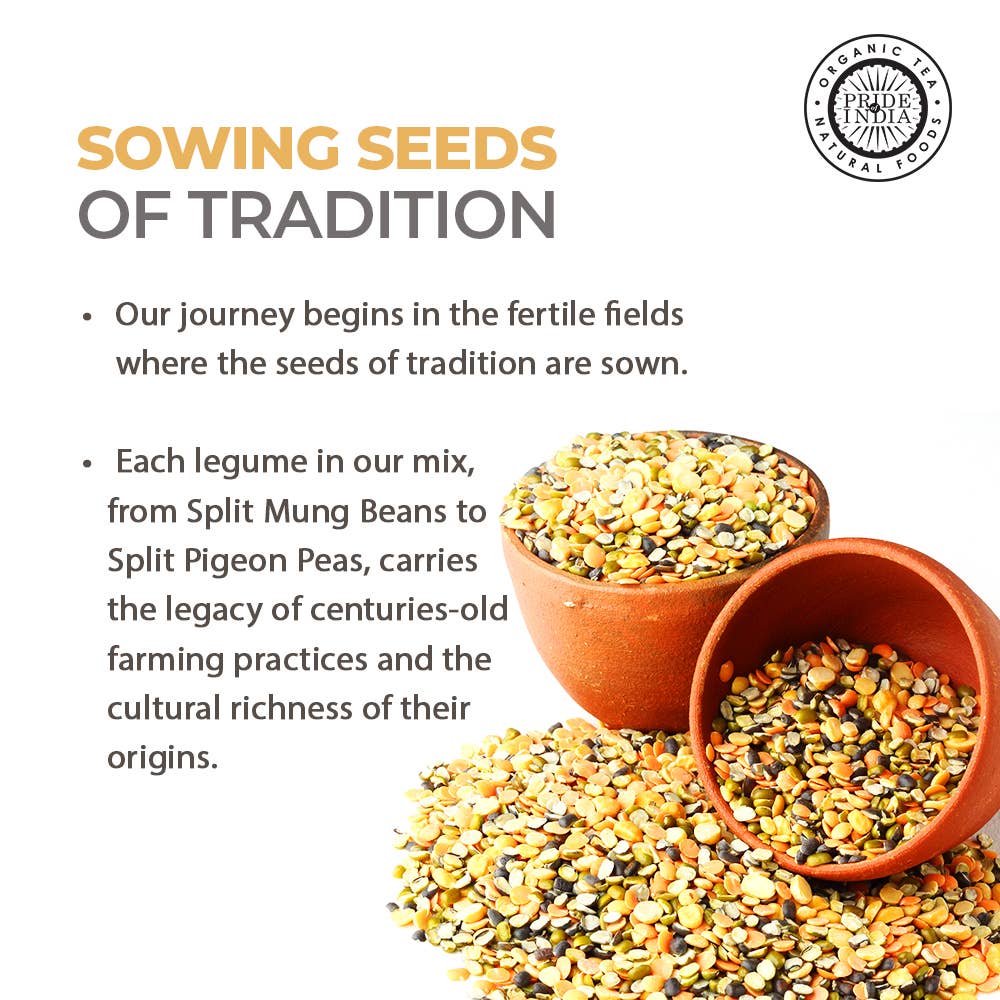 PRIDE INDIA BRANDS - Wholesale Beans - Five-Lentil and Bean Superfood Mix7