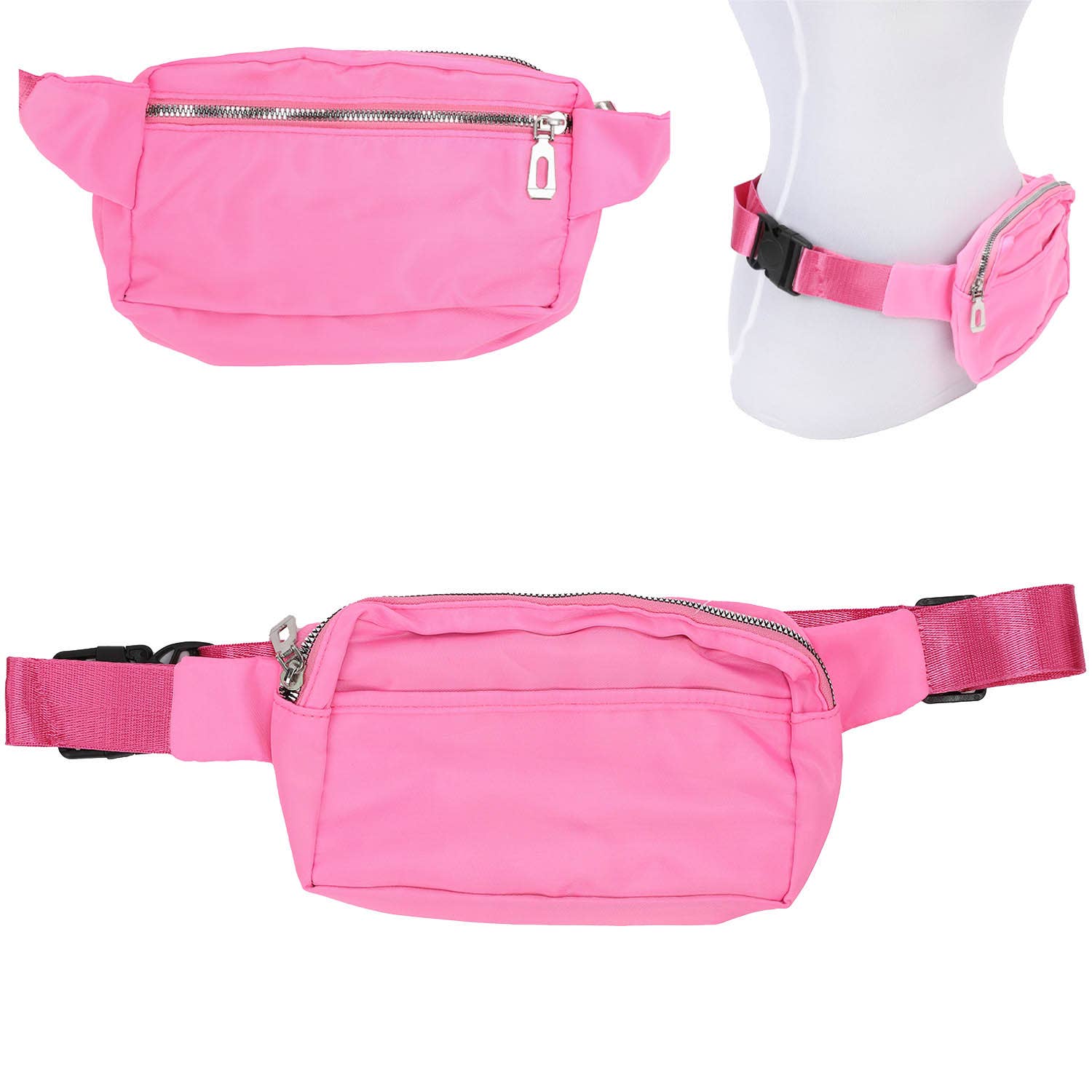 SP Sophia Collection - Wholesale Belt Bag - Women's -  Multi-Compartment Large Capacity Fanny Pack4