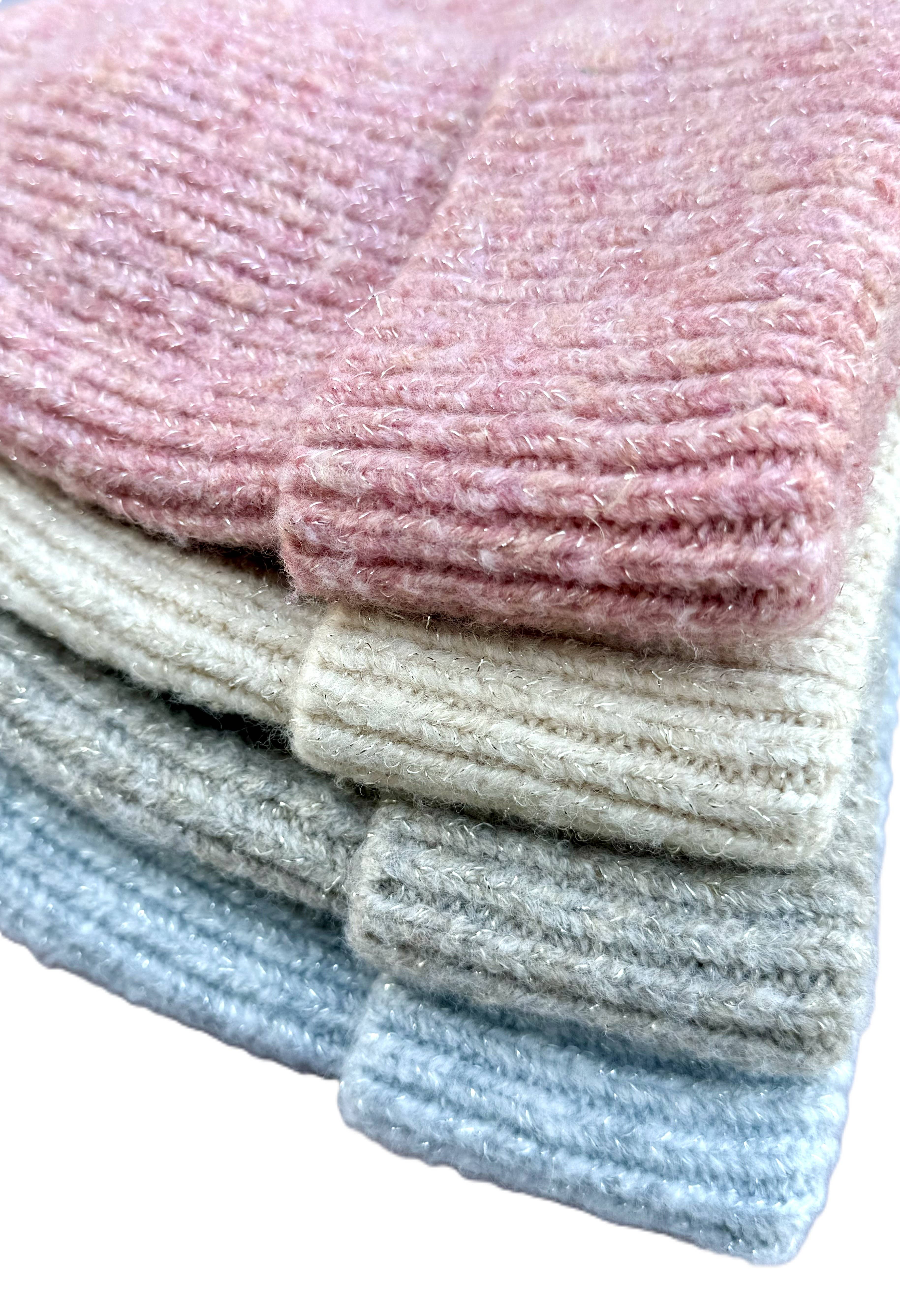 Justin & Taylor – Engroshandel Beanie - Dame – Rich Luxe hue med lurex-detaljer7