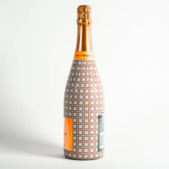Beau Bottles – Großhandel Flaschentüte – Beau Bottles Braun und Weiß Cane – Champagner Kollektion1
