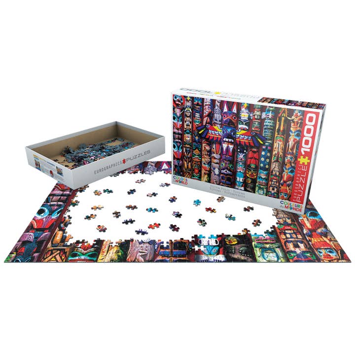 Eurographics Puzzles USA - Wholesale Puzzle - Adult - Totem Poles2
