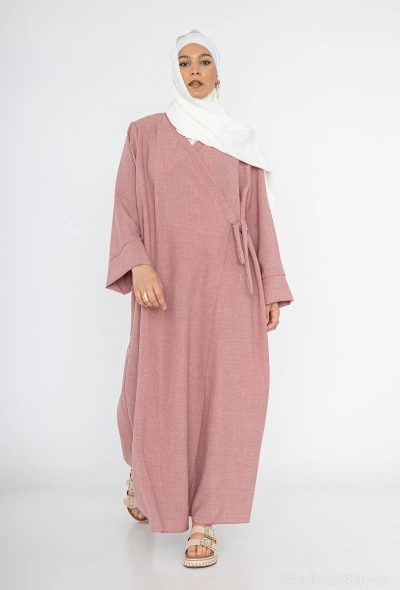 IDEAL OUTFIT – Engroshandel Kaftan - Dame – Lang stor abaya Ref: 2383LIN21
