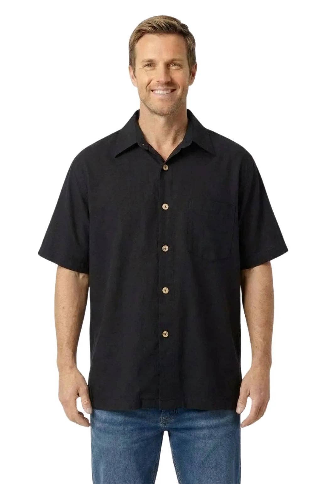 Ark Imports - Wholesale Button Down Shirt - Men's - Solid Button Shirt3