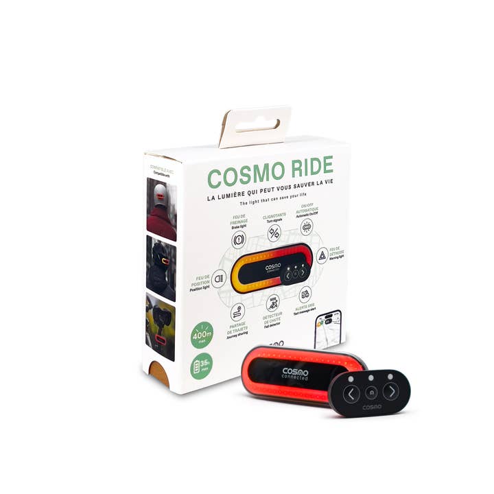 COSMO CONNECTED - Wholesale Biking Accessories - Automatic brake light for bike and scooter + remote control6