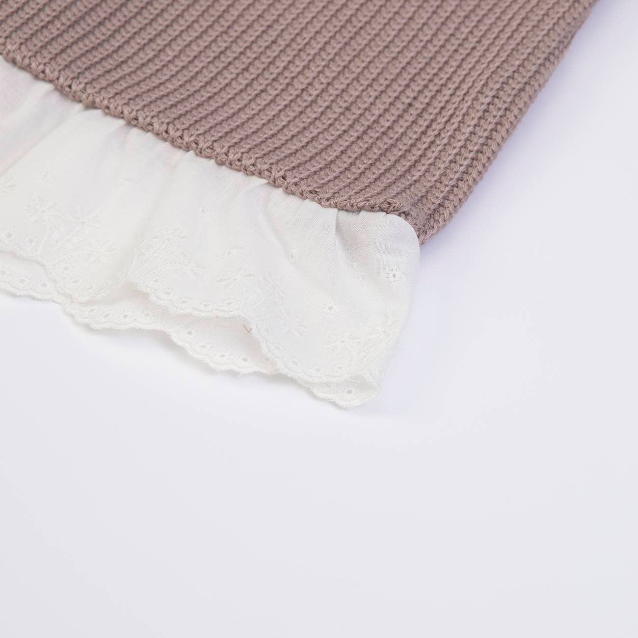 Purple 16515 - Knitted t-shirt long sleeve + pants - SS 25 for wholesale on Faire4