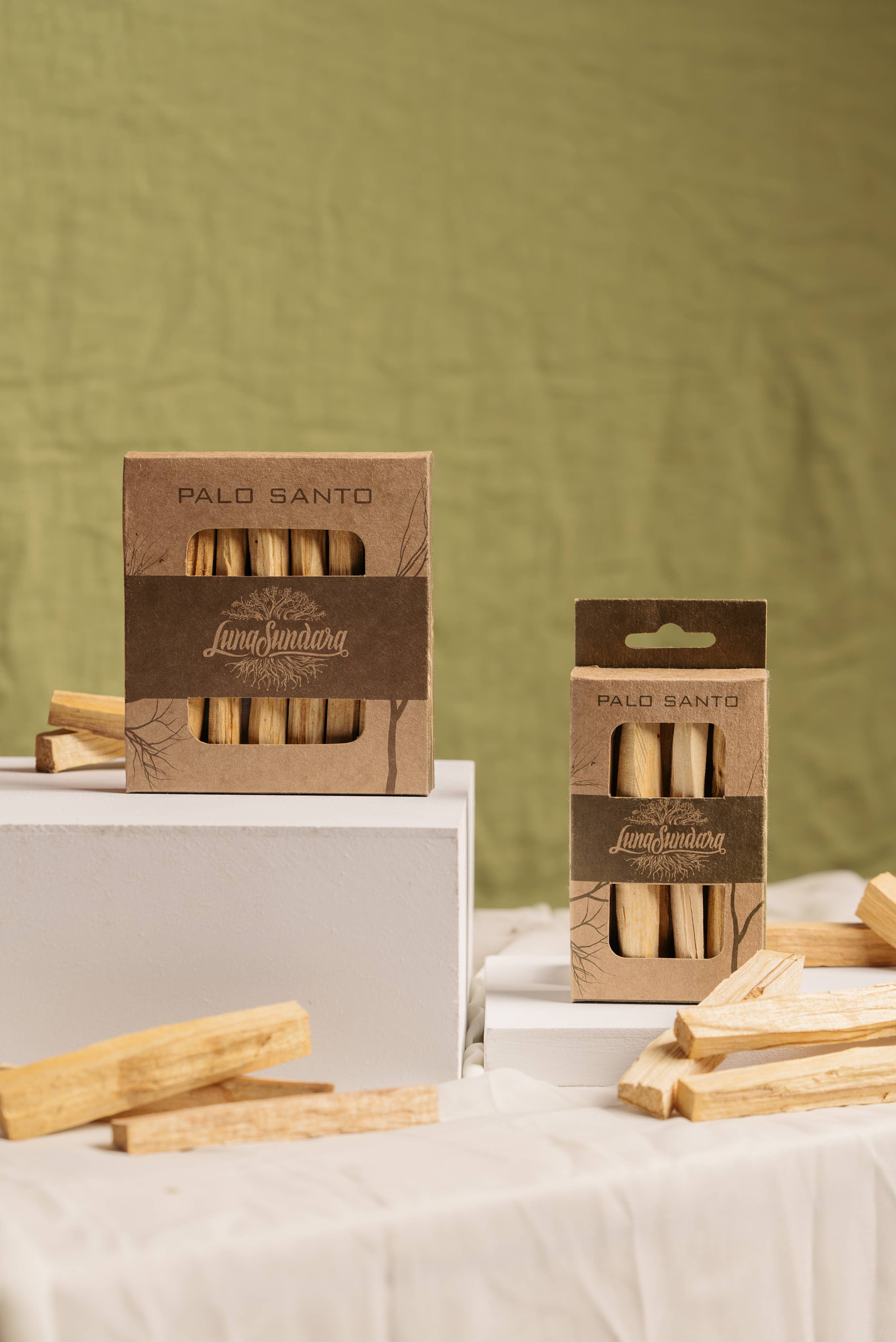 Luna Sundara - Wholesale Smudge Stick - Premium Ecuadorian Palo Santo Smudging Sticks Single Pack8