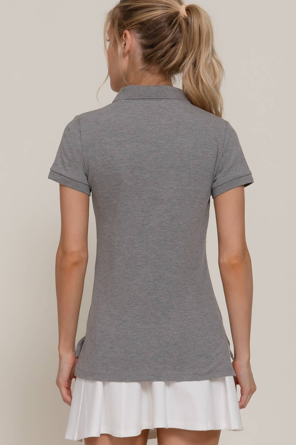 Active Basic | Active USA - Wholesale Polo - Women's - Short Sleeve Classic Pique Polo Top22