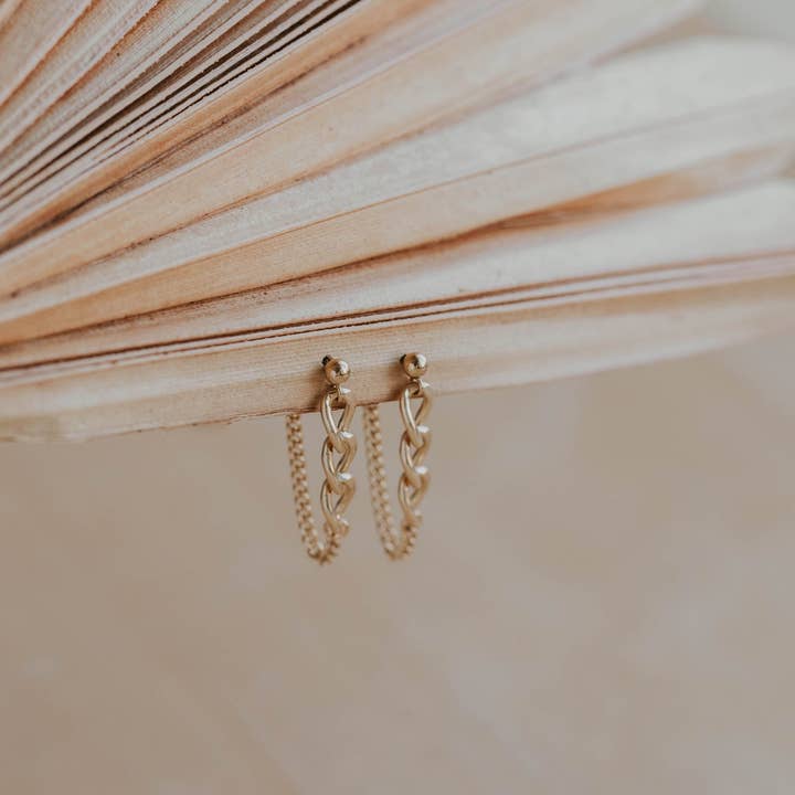 Hello Adorn - Wholesale Dangle Earrings - Izzy Annex | 14kt Gold Fill