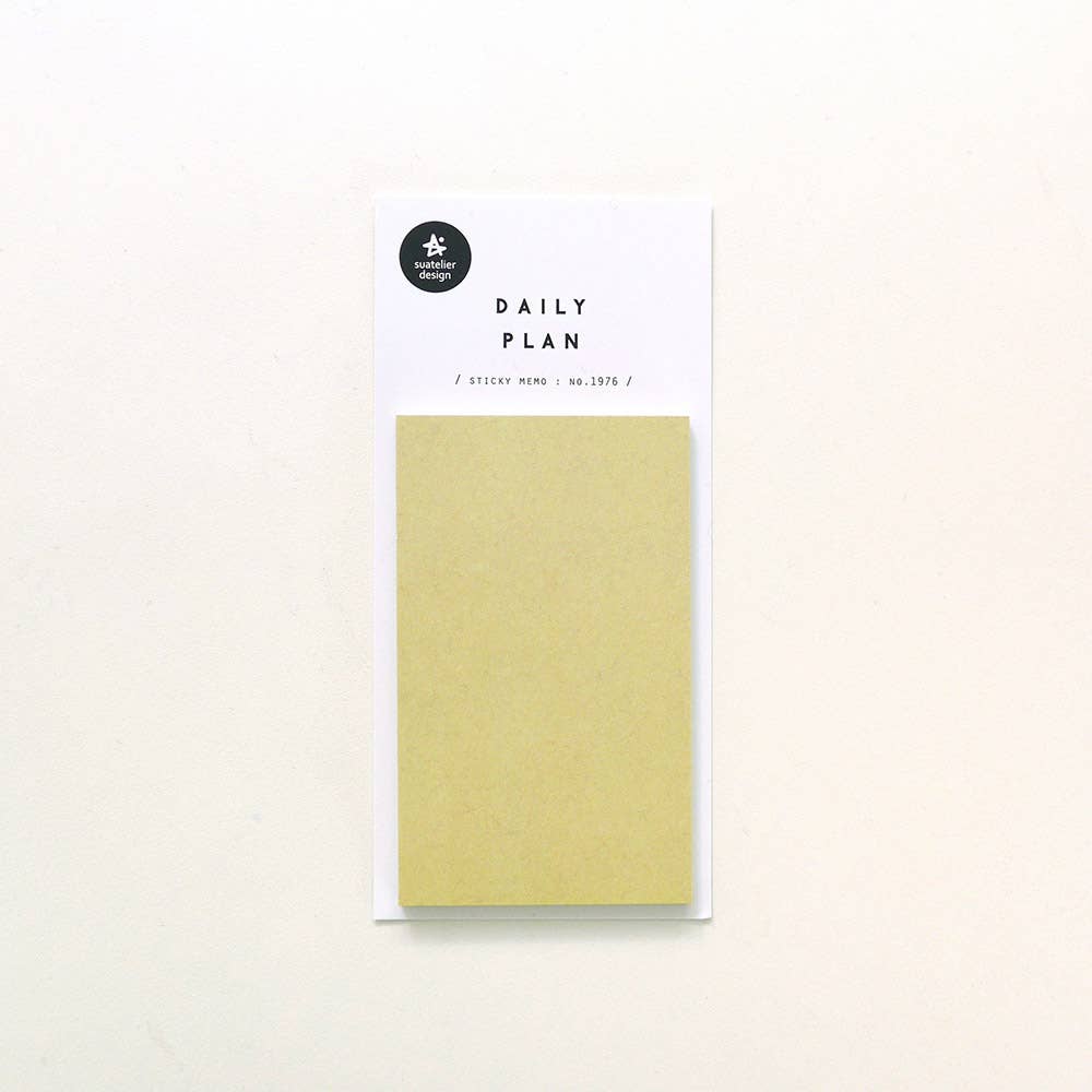 Suatelier design - Wholesale Planner - Suatelier Sticky memo (Daily Plan.62)0
