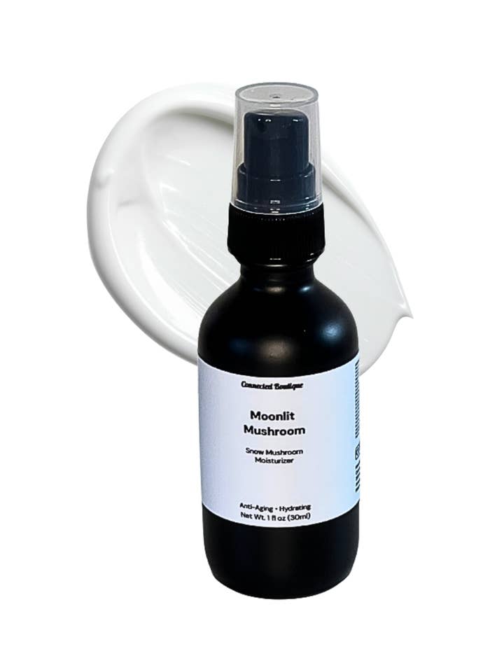 Moonlit Mushroom - Snow Mushroom & Green Tea Facial Moisturizer for wholesale by Connected Boutique
