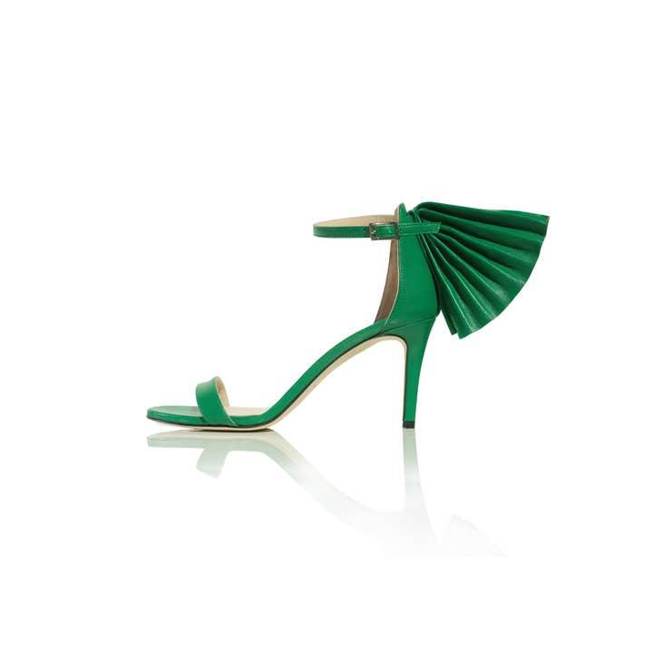 Palma-sandal i grönt för wholesale av Susana Madrid