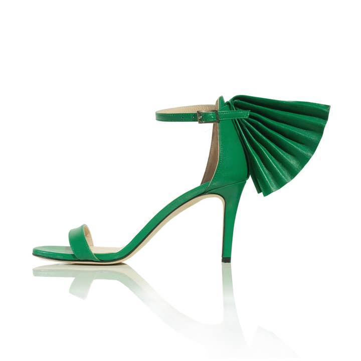 Sandalo Palma in Verde per la vendita all'ingrosso da parte di Susana Madrid