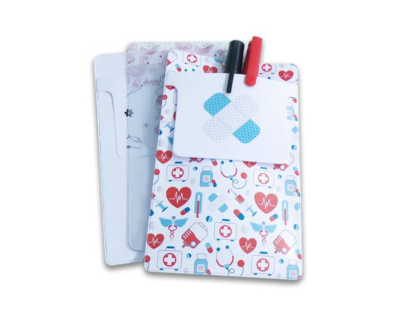 PLASTÍNEZ GROUP - Venta al por mayor Estuche para lápices - Salvabolsillo Enfermería Personalizable PVC0