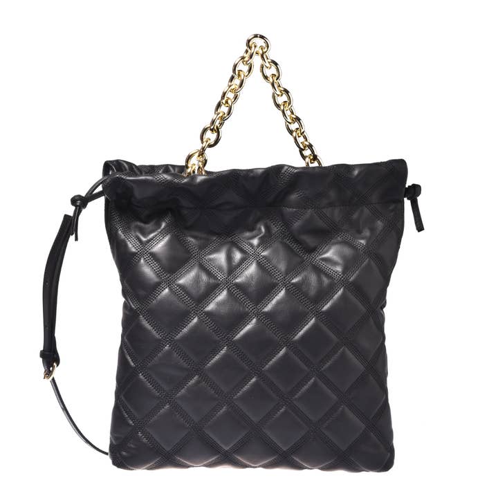 Handtas Quil.Leat. Zwart voor wholesale door Baldinini