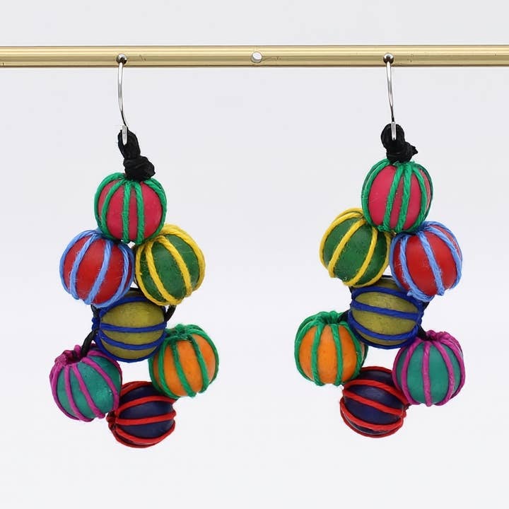 Multicolor Pamela Berries Earrings for wholesale by Sylca Designs