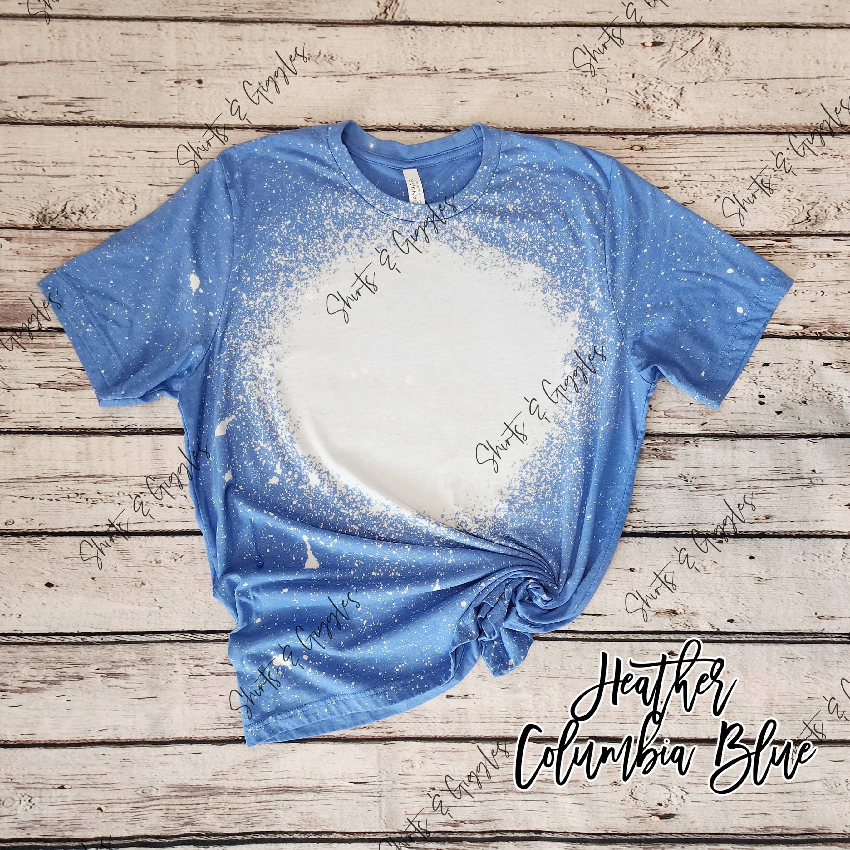 Shirts & Giggles - Venta al por mayor Camiseta con sublimación en blanco - Niños - Camisetas Juveniles Blanqueadas en Blanco Bella+Canvas®2