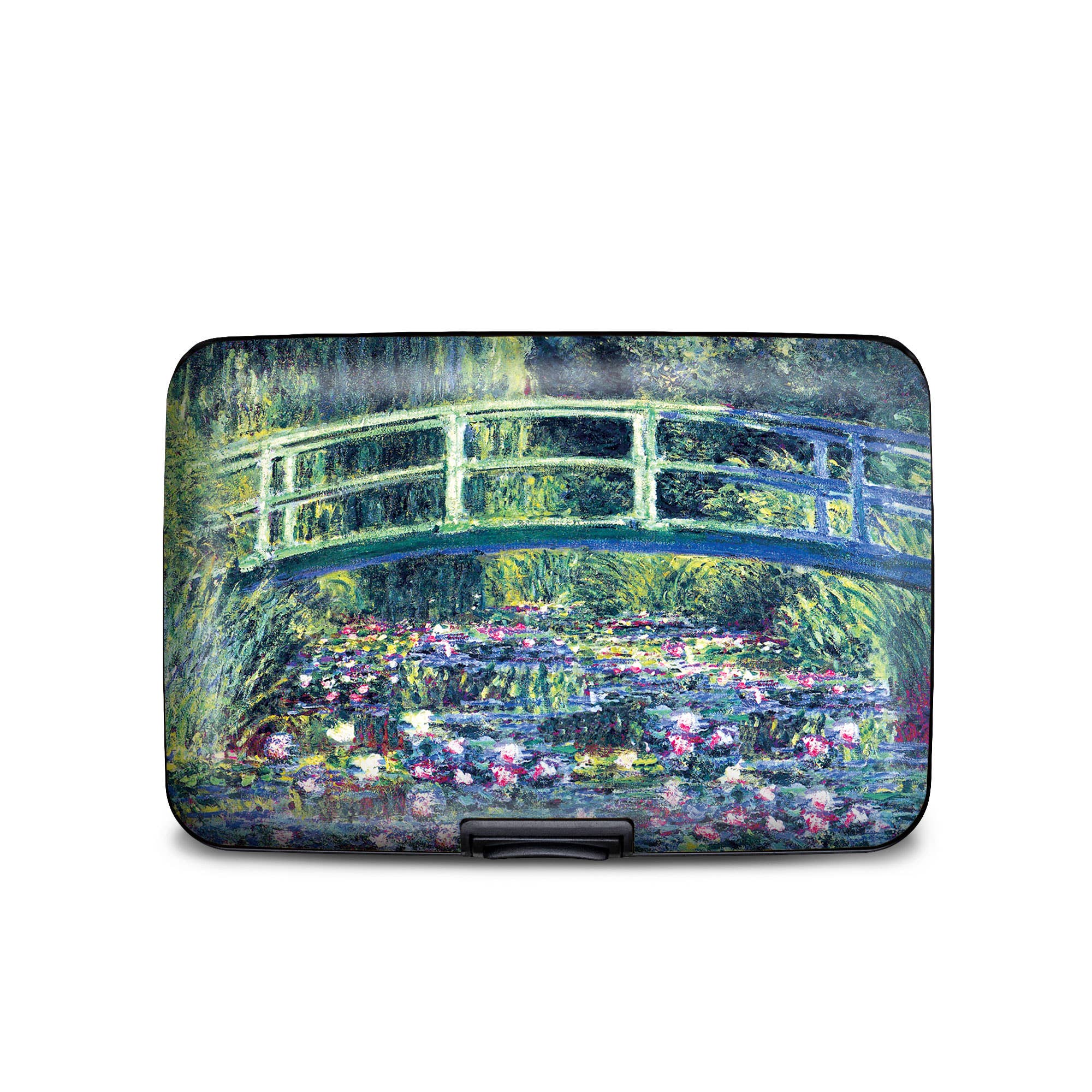 Monarque - Wholesale Wallet - Women's - Monet - Water Lily Pond & Japanese Bridge Armored Wallet